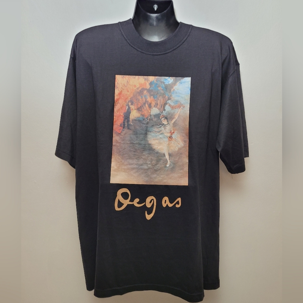 Edgar Degas Ballerina The Star Art Tee Shirt Laurent Monteil T-Shirt 100% Cotton - Picture 9 of 9